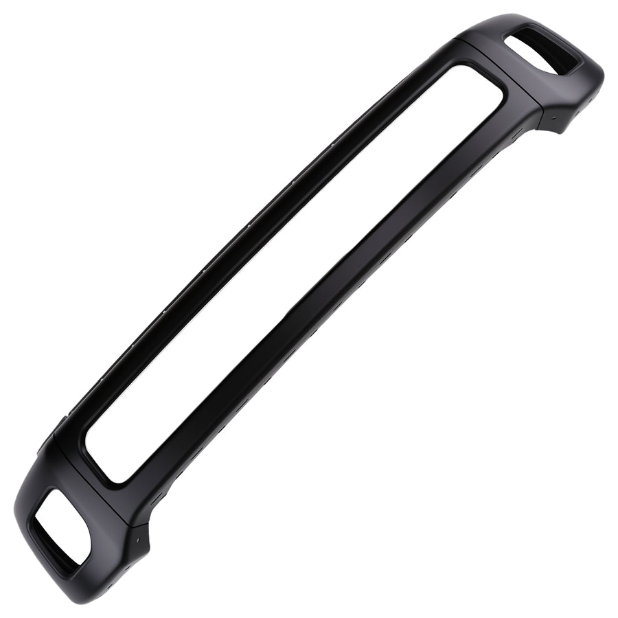 Black Front Bumper Face Bar compatible for Ford F-250 F-350 F-450 2011-2016 Steel