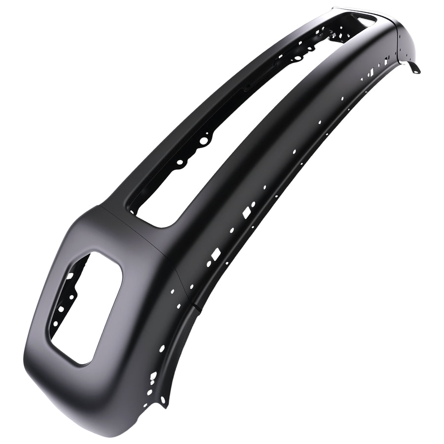 Black Front Bumper Face Bar compatible for Ford F-250 F-350 F-450 2011-2016 Steel
