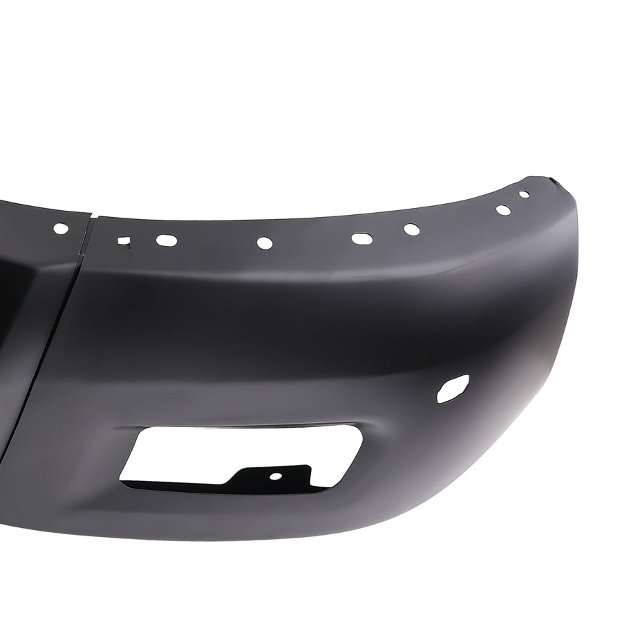 Front Bumper compatible for Dodge Ram 2500 3500 2010-2018 1MQ021DMAA Black Steel Split