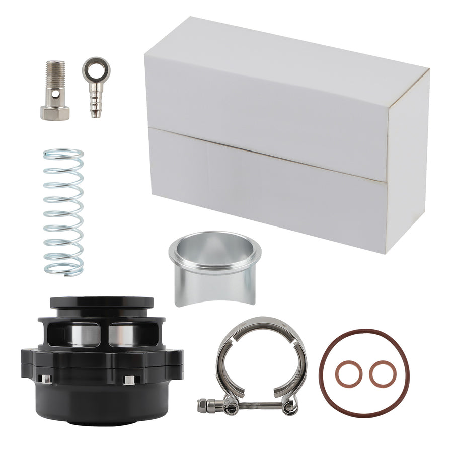 Universal 50mm Aluminium BOV Blow Off Valve 35psi boost turbo W/ V-Band Clamp