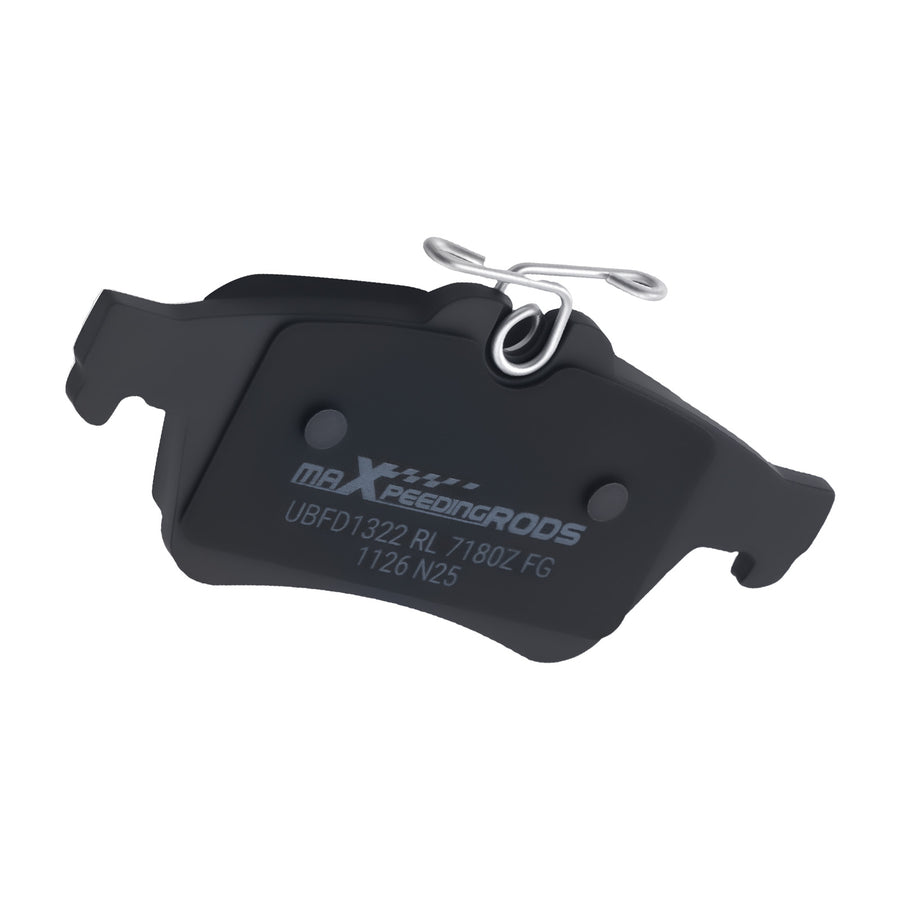Front Rear Ceramic Brake Pads Set compatible for Ford Escape/Focus/Transit Connect 2012-18