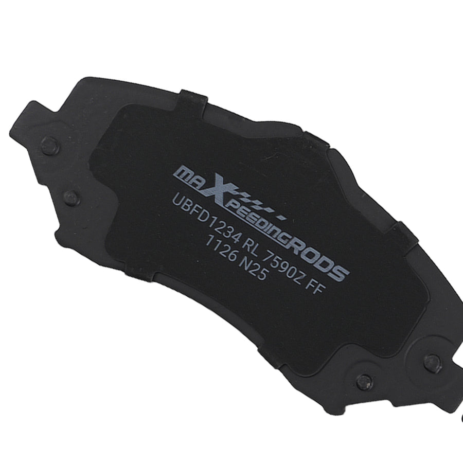 8Pcs Front Rear Brake Pads compatible for Dodge Nitro 2007-2012 compatible for Jeep Wrangler 2007-2017