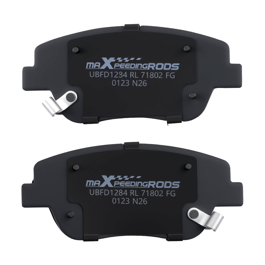 Front Rear Ceramic Brake Pads Set compatible for Hyundai Sonata 2011-15/Compatible for Kia Optima 2011-16