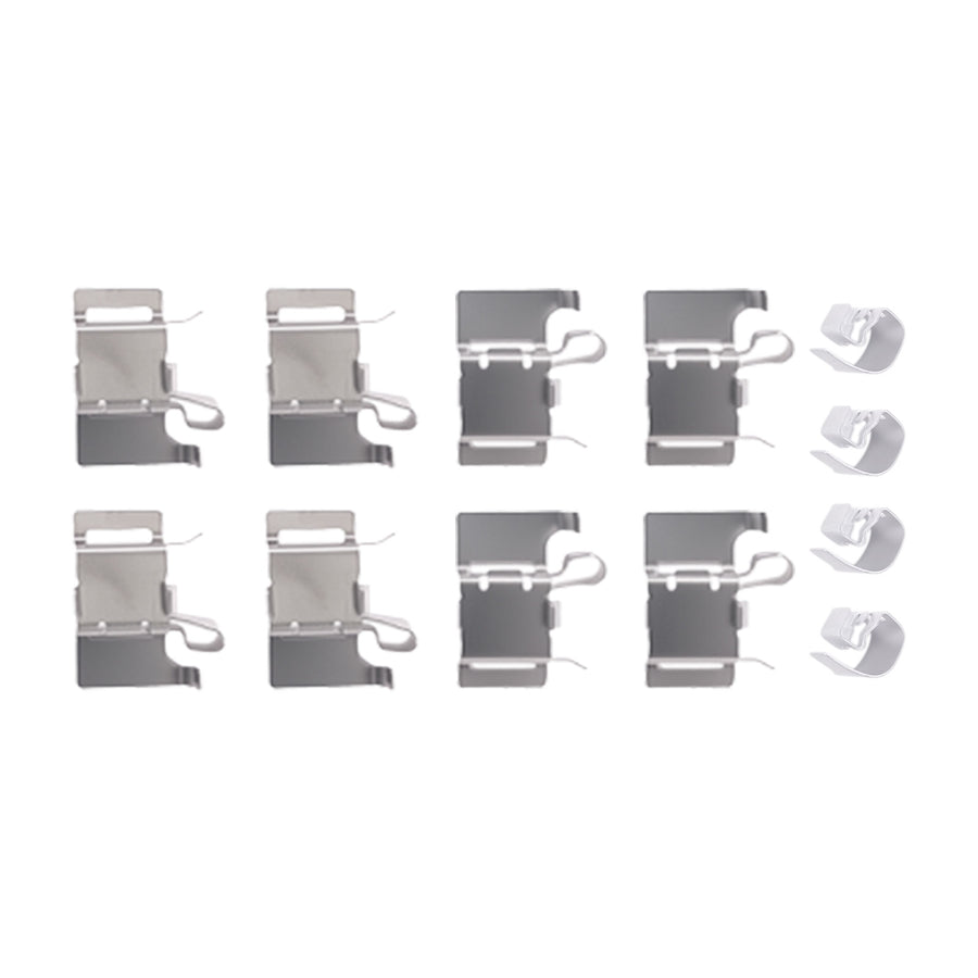 Front Rear Ceramic Brake Pads Set compatible for Jeep Cherokee 2014-2022 P1734 P1843