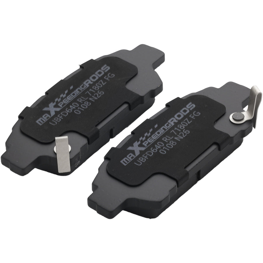 Front Rear Ceramic Brake Pads Set compatible for Toyota Sienna 2004-2010 D906 D995 P906