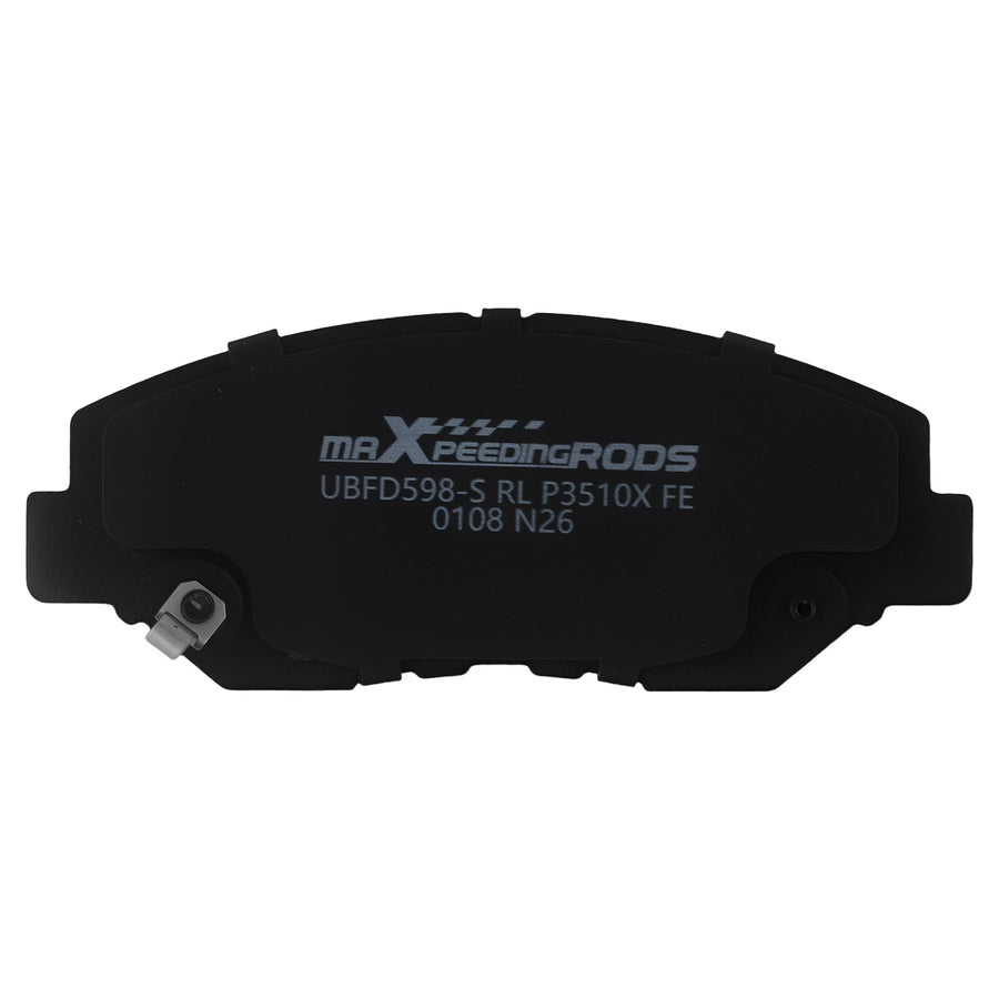 Front Rear Brake Pads Set compatible for Honda CR-V 2002 2003 2004/Element 2003-2011 D914