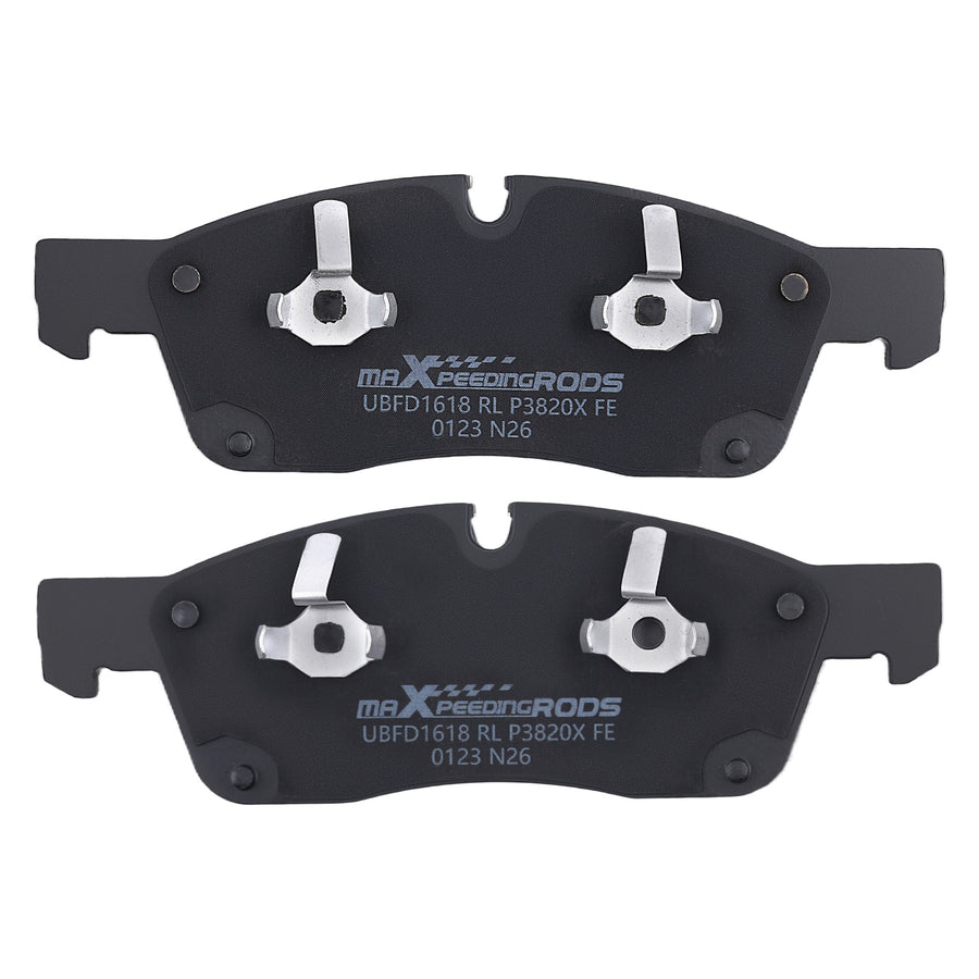 4pcs Front Brake Pads Set compatible for Jeep Grand Cherokee 2011 2012-2016 w/Pad Shims