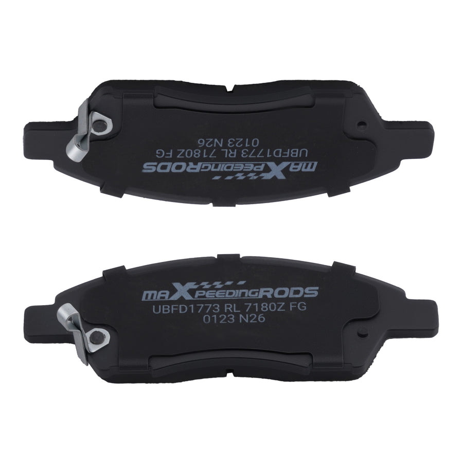 Front Ceramic Brake Pads Set compatible for Nissan Micra 2015-2017 Versa 2012-2019 D1592