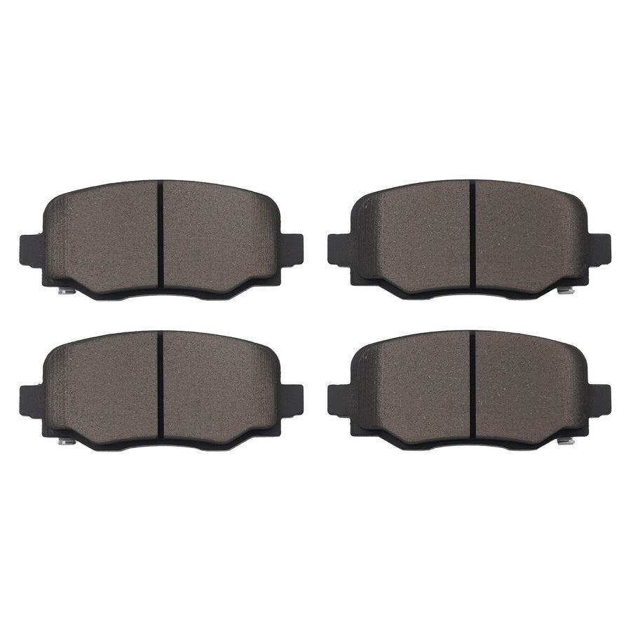 Rear Ceramic Brake Pads Set compatible for Chrysler 200 2015-2017 compatible for Jeep Cherokee 2014-2023