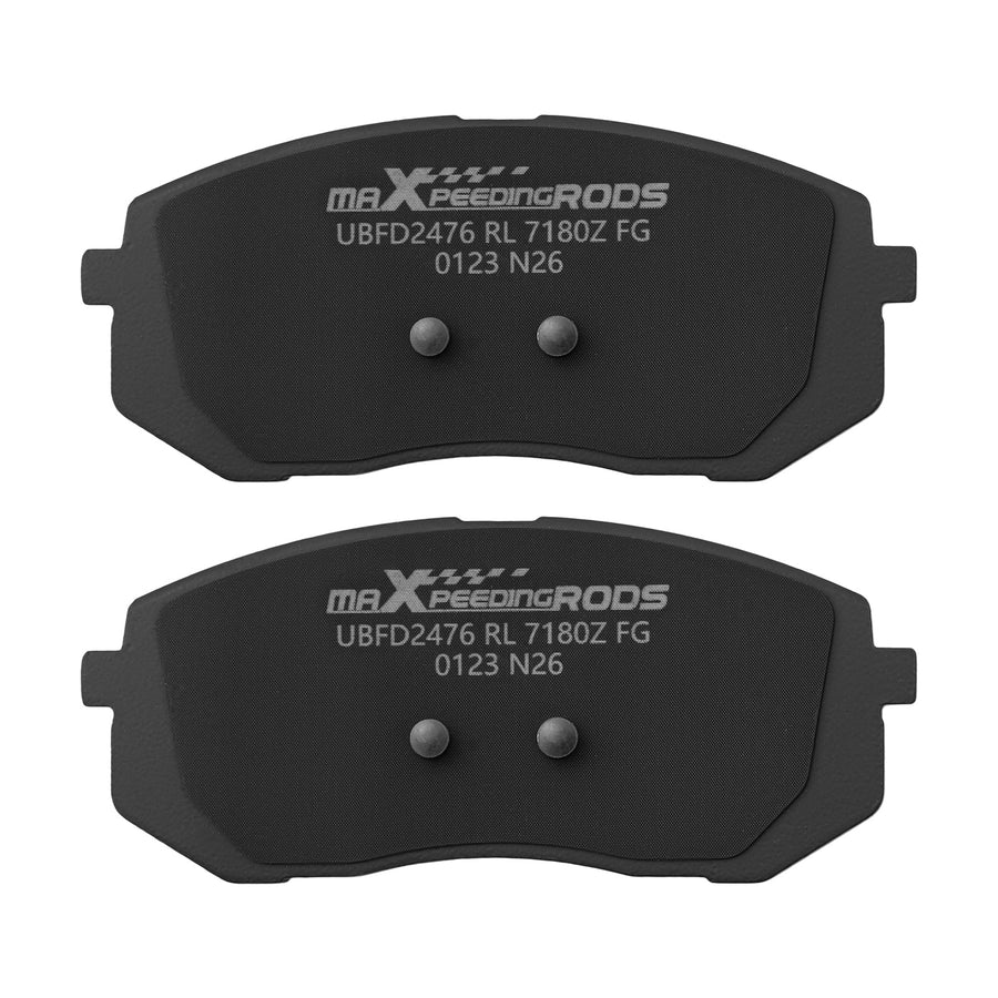 Front Ceramic Brake Pads Set compatible for Hyundai Kona Electric 2021-2024/Sonata 2015-19
