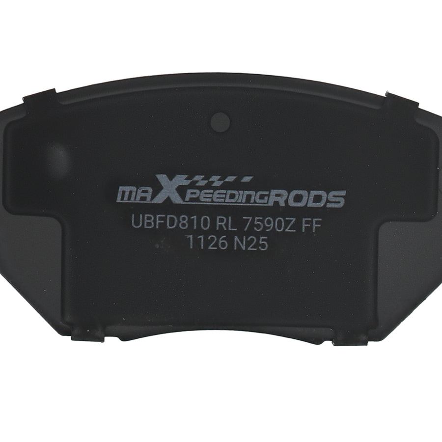 Front Ceramic Brake Pads Set compatible for Infiniti FX35 FX45 2003-05/Compatible for Nissan Altima 05-06