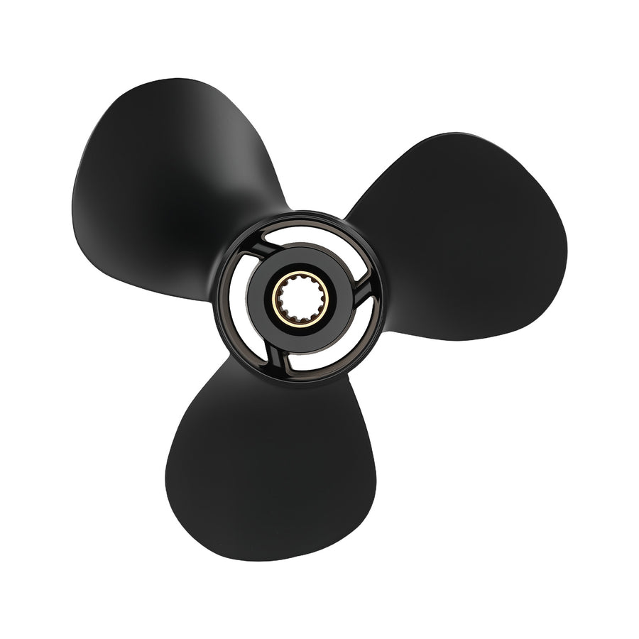 14 1/8 Diameter 19 Pitch Propeller for Rubex HR4 4 Blade Stainless