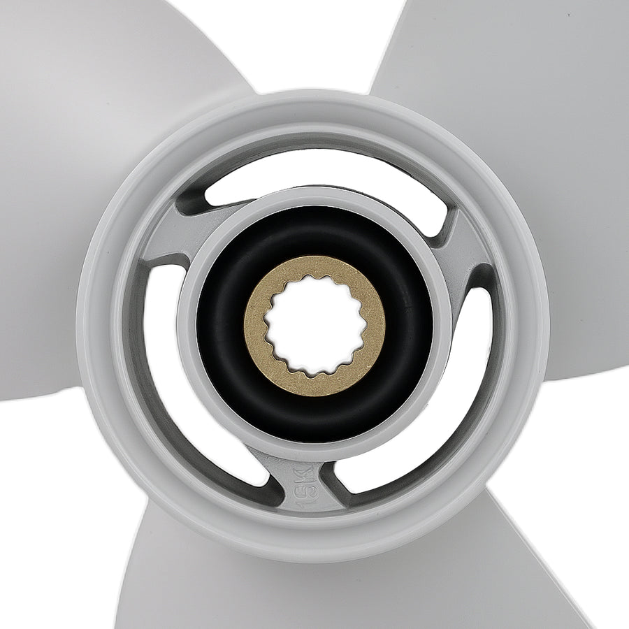 13.5x15 3 Blade Propeller compatible for Yamaha 115HP 130HP Aluminium RH 6E5-45947-00