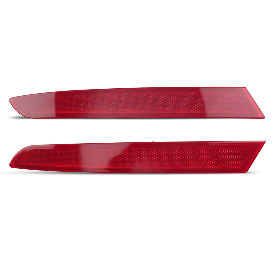 ABS Bumper Reflector compatible for BMW X3 xDrive30i 2018-2021 63147419928 Red Rear