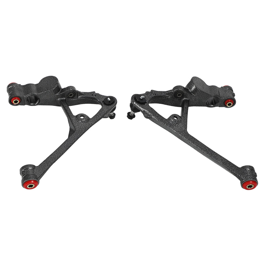 14x Upper Lower Control Arms Poly Bushing Tierod For 99-06 compatible for Silverado Sierra 1500