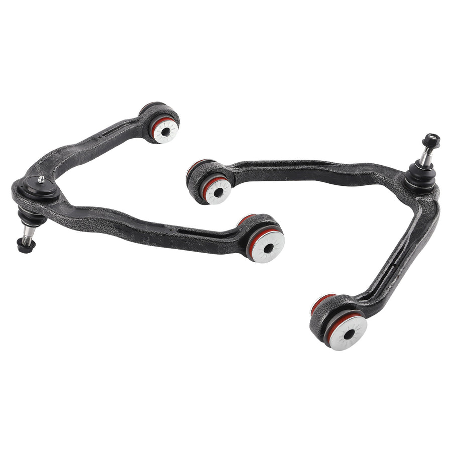 Front Upper Lower Control Arm w/PU for 1999-2003 compatible for Chevy Silverado GMC Sierra 4WD