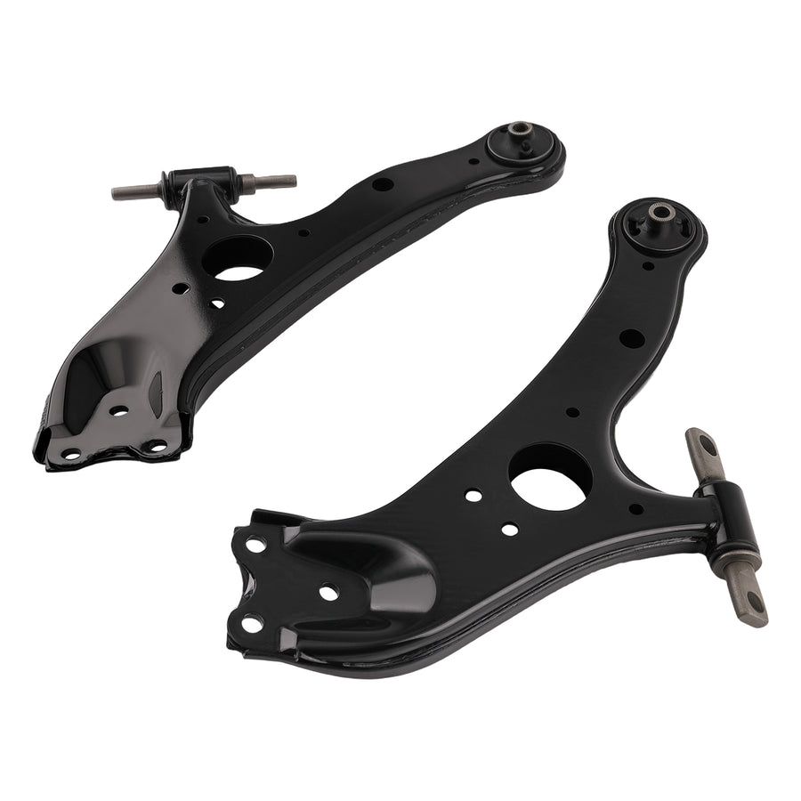 6pc Front Lower Control Arm Sway Bar Links Tie Rods for 2011-2020 compatible for Toyota Sienna