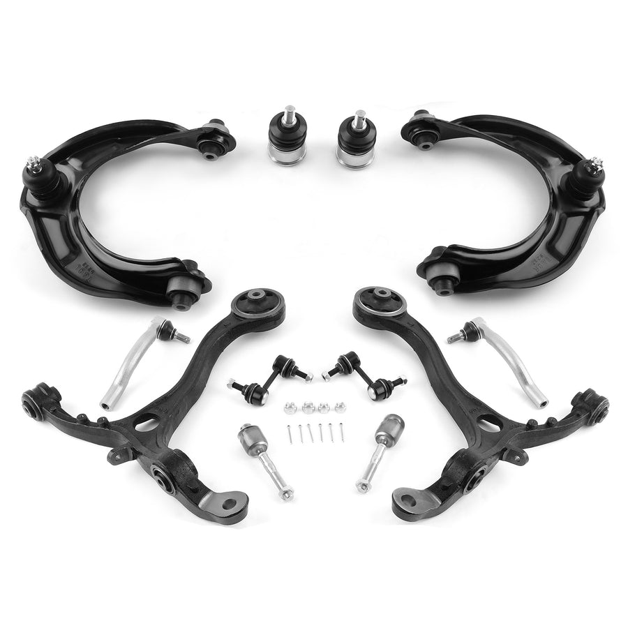 Suspension Front Upper Lower Control Arms Left Right For 2008-2012 compatible for Honda Accord