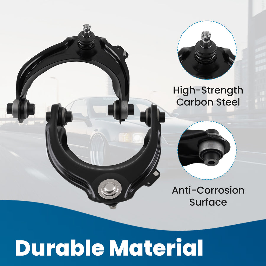 Pair Front Upper Suspension Control Arm W/ Ball Joint compatible for Acura TSX 2004 - 2008