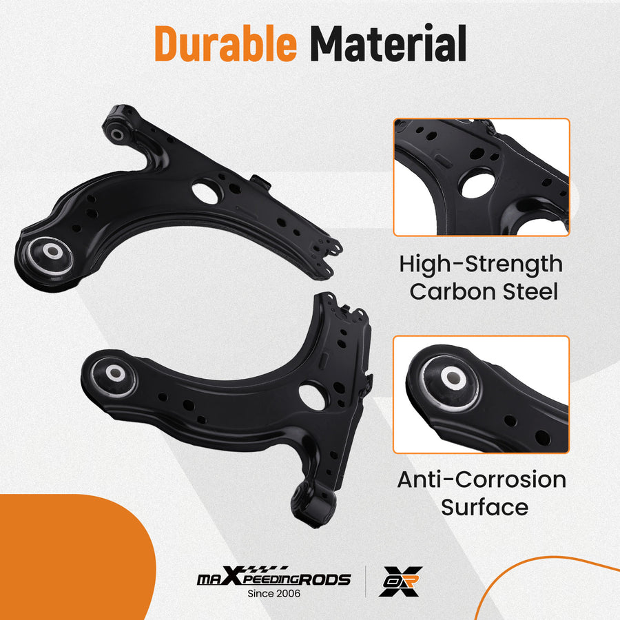 Front Control Arm Compatible for Audi A3 for Seat Leon for Skoda Octavia for VW Bora for Golf