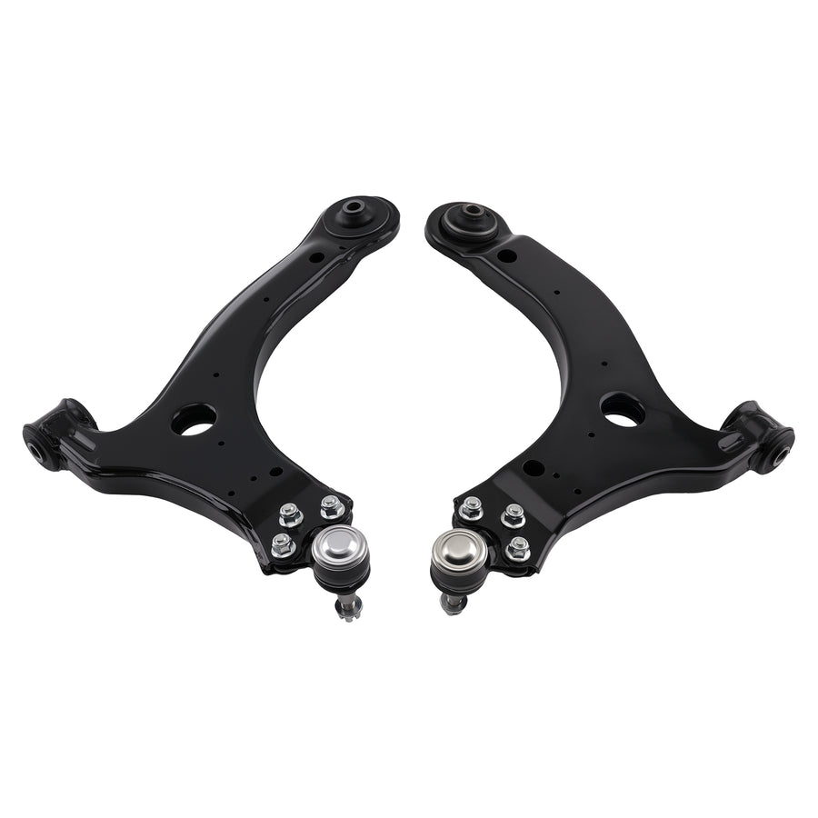 6pcs Front Lower Control Arms Tie Rods for 2005-2009 compatible for Buick Lacrosse Allure
