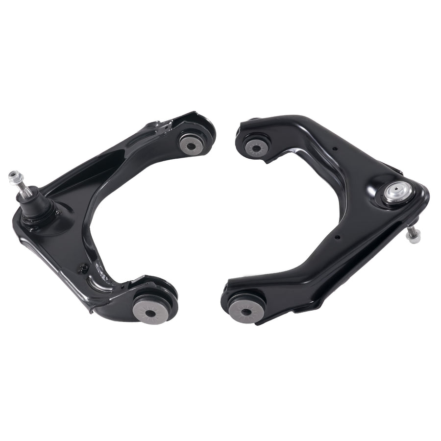 Front Upper Control Arms Sway Bar for 2001-2010 compatible for Chevy Silverado Sierra 2500 HD