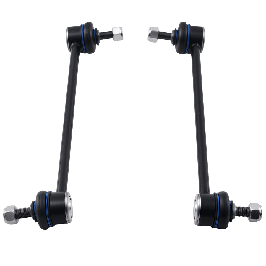 10x Front Lower Control Arms Tie Rods Sway Bar for 2004-2011 compatible for Chevy Aveo Aveo5
