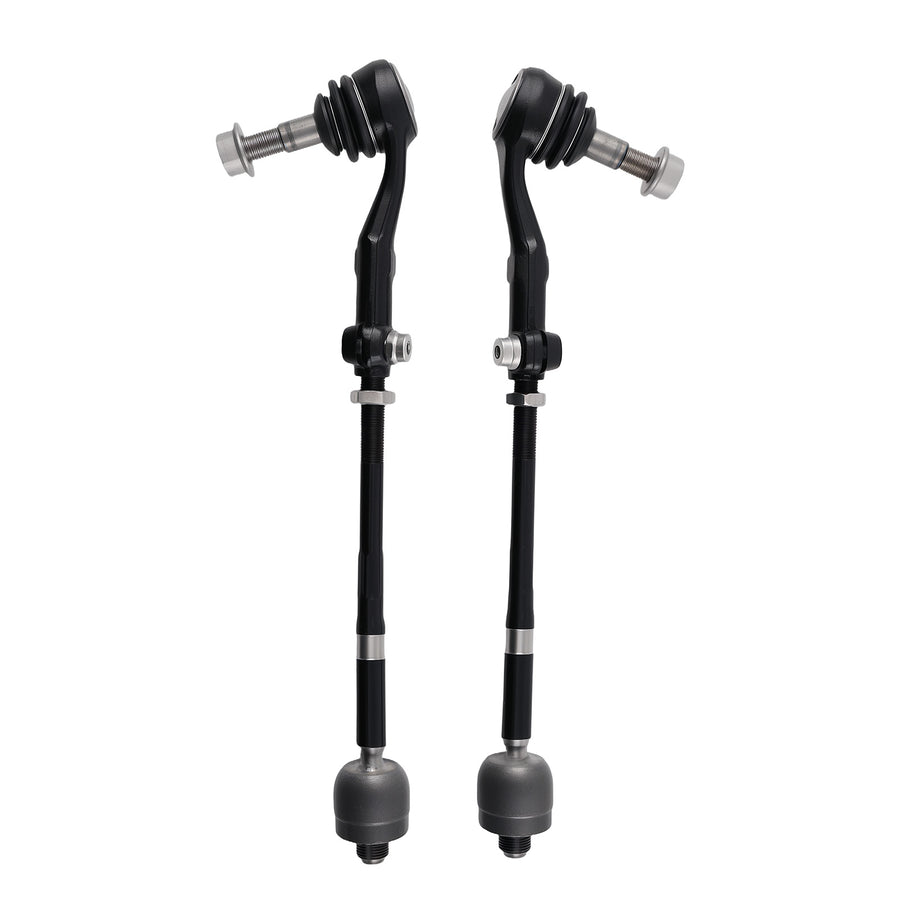 8pcs Front Control Arm Bar Link Tie Rod End Kit compatible for BMW E90 328i 335i E82 128i