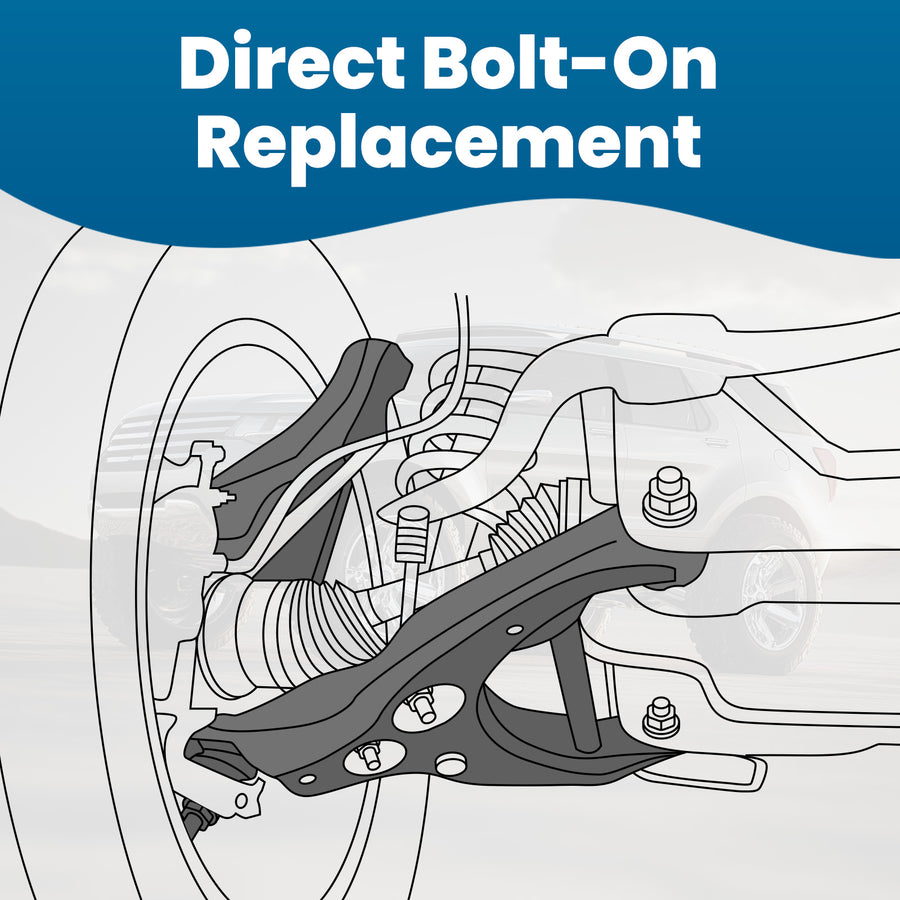 Suspension Front Left Side Control Arm w/Ball Joint for 2013-2015 compatible for Malibu Buick