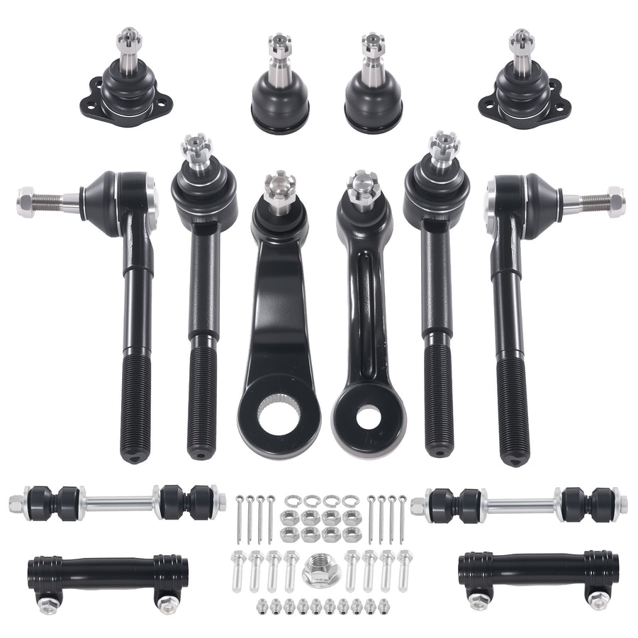 14x Front Sway Bar Tie Rod Ball Joint Kit compatible for GMC Chevy C1500 C2500 compatible for Yukon Tahoe