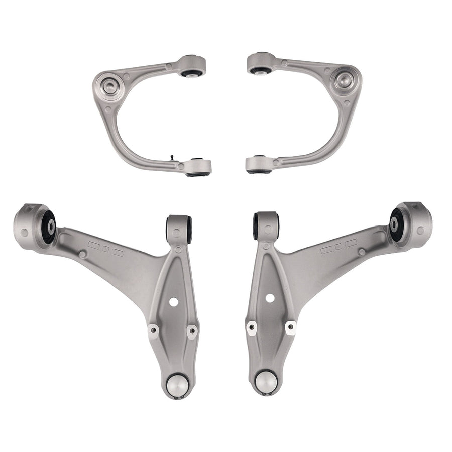 4x Front UpperLower Control Arms w/Ball Joints for 2008-2014 compatible for Cadillac CTS RWD