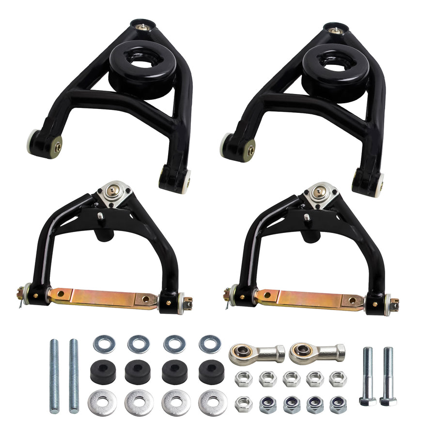 Tubular Control Arms + Trailing Arm Brace Kit compatible for Buick Buick 68-72 compatible for Pontiac GTO