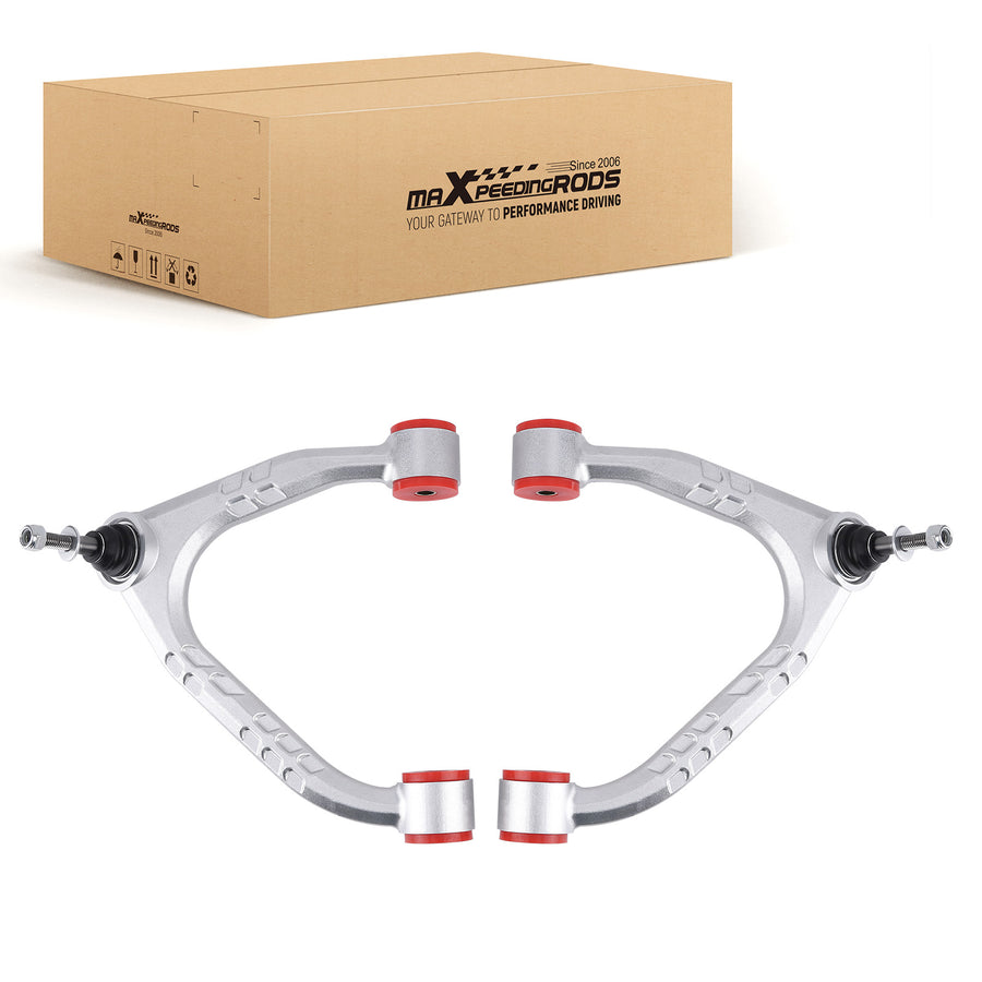 2-4 Lift Upper Control Arms Aluminium compatible for Chevy Silverado Sierra 1500 2007-2018