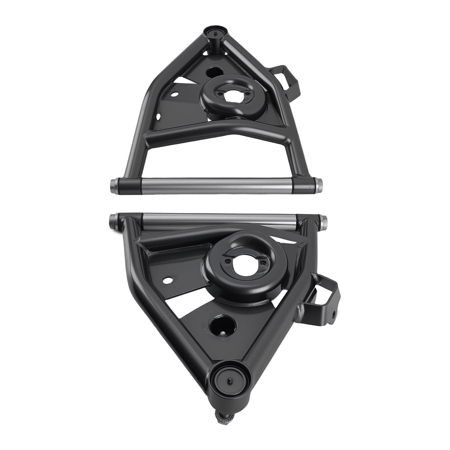 Upper Lower Control Arms Front for 1963-1970 1973-1986 compatible for Chevy C10 Pickup compatible for Suburban