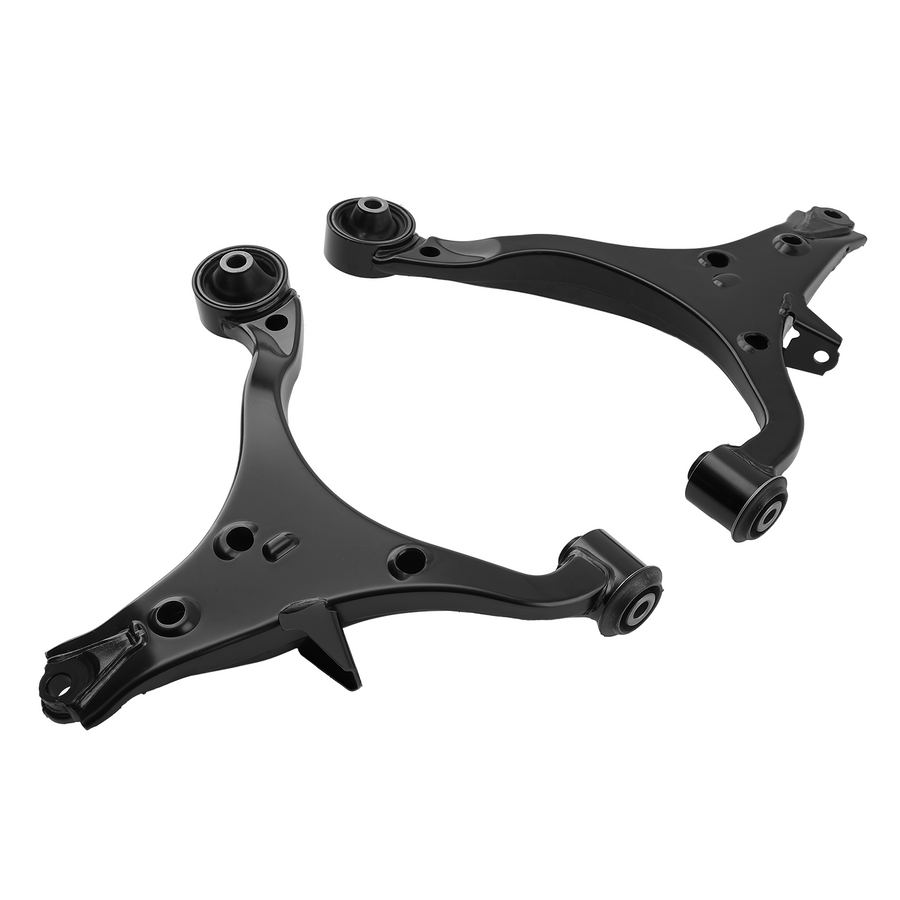 8x Front Lower Control Arms Sway Bar Tie Rods Kit for 2001 2002-2005 compatible for Honda Civic