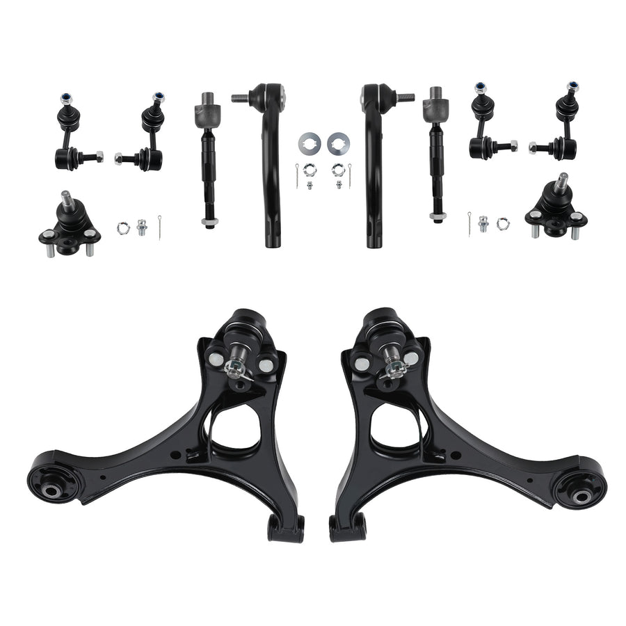 Front Lower Control Arm Ball Joint and Sway Bar compatible for Honda Civic 06 - 11 K620382