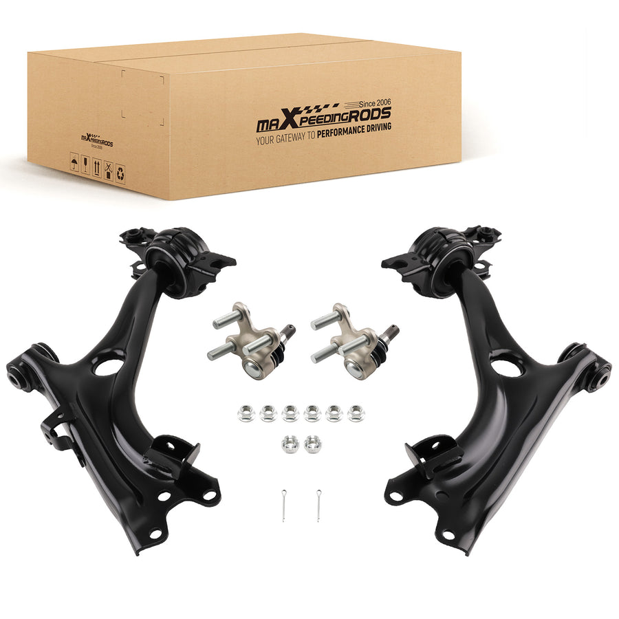 2pcs Front Lower Control Arms w/Ball Joint for 2016 2017 2018-2021 compatible for Honda Civic