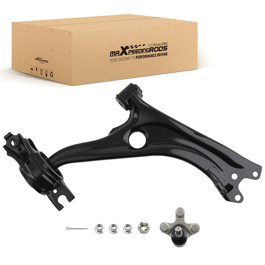 Front Right Lower Control Arm w/ Ball Joint For 2016-2021 compatible for Honda Civic EX Sedan