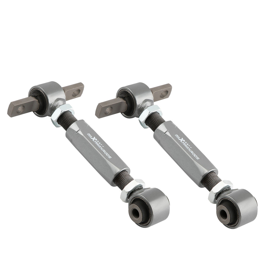 4x Rear Adjustable Upper Camber Toe Control Arms compatible for Honda Civic 1988-2000