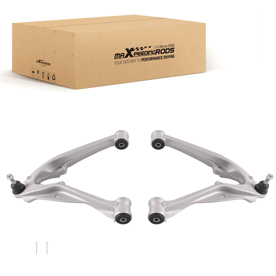2pcs Front Lower Control Arms for 2007-2013 compatible for Chevy Silverado 1500 Avalanche