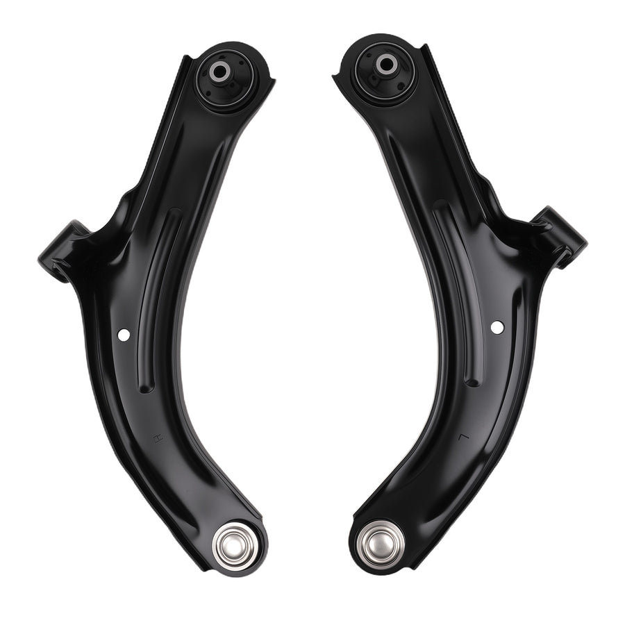 Front Suspension Kit Control Arms Ball Joint Tie Rod compatible for Nissan Versa Cube 07-14