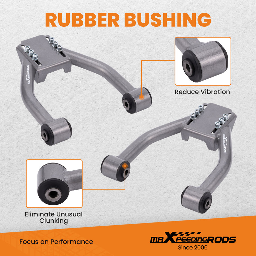 Pair Adjustable Front Upper Camber Arms -2/+3 compatible for Honda CRV CR-V 1997-01 RD1-RD3
