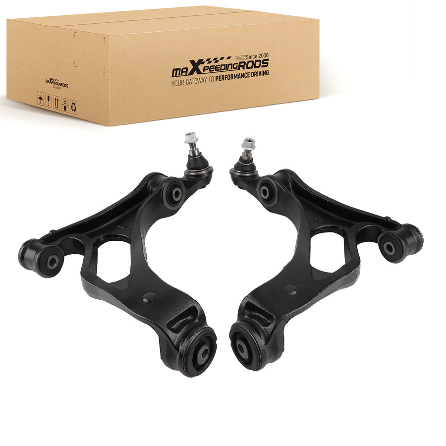 Pair Front Lower Control Arms & Ball Joint compatible for Porsche Cayenne 2003-2006