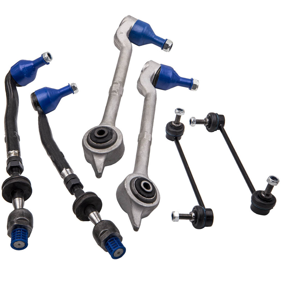 Compatible for BMW E39 Saloon Touring Front Axle 32111091768 31121092023 Control Arm Set suspension arms