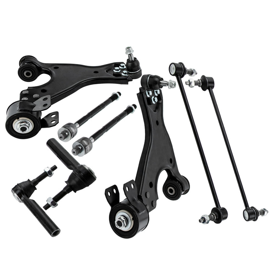 8x Front Lower Control Arms w/Ball Joints LHRH compatible for Buick Enclave 3.6L 08 - 15