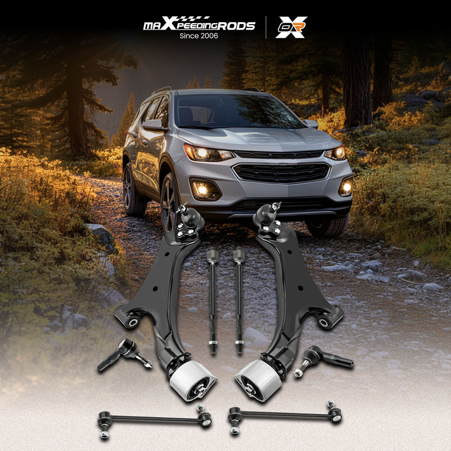 10x Front Lower Control Arms w/CV Axle for 2010-2016 compatible for Chevy Equinox Terrain 2.4L