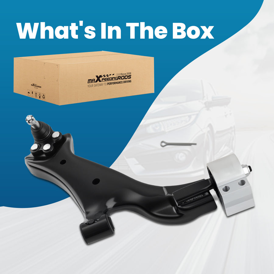 Right Side Front Lower Control Arm compatible for Chevrolet Equinox GMC Terrain 2010-2017