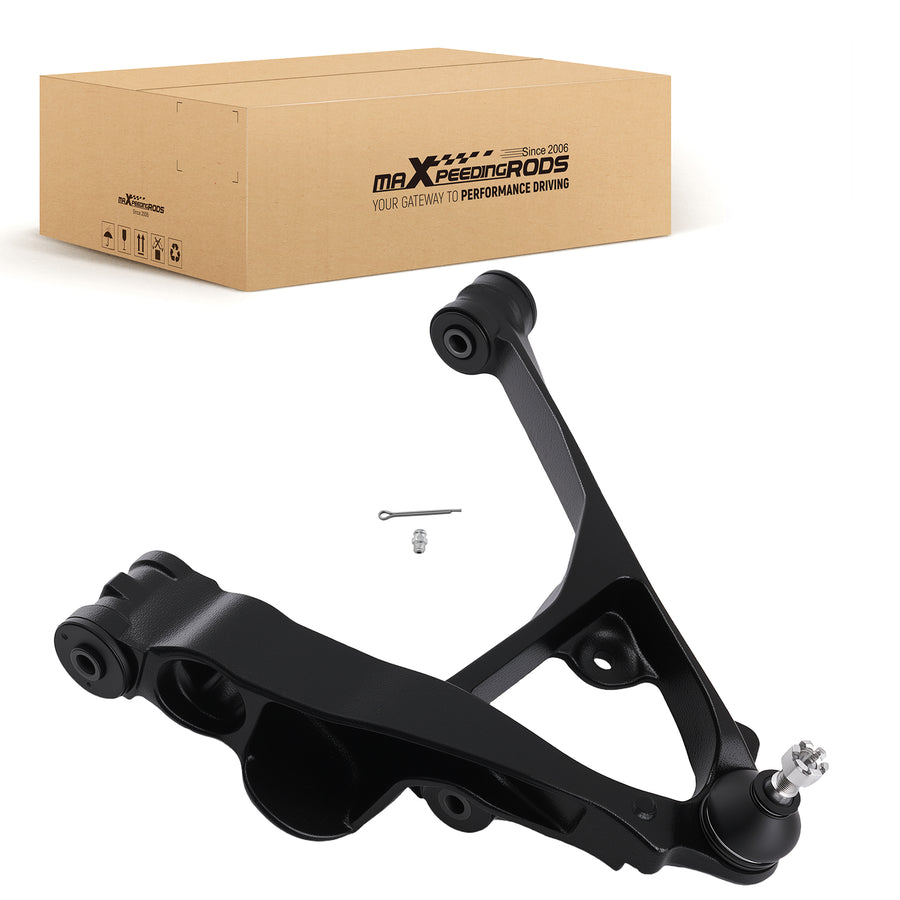 Front Left Side Lower Control Arm w/ Ball Joint compatible for Chevy Express compatible for Silverado 1500