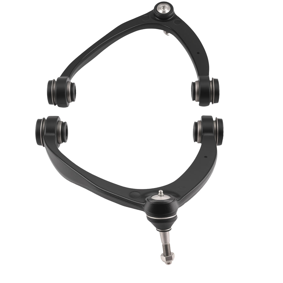 Front Upper Control Arms + Lower Ball Joints for 2007-13 compatible for Silverado Sierra 1500