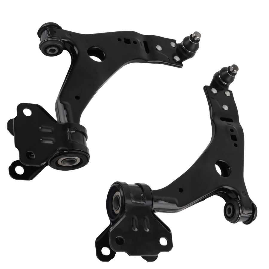 10x Front Lower Control Arms Ball Joints Tie Rod Ends for 2013-2018 compatible for Ford Escape
